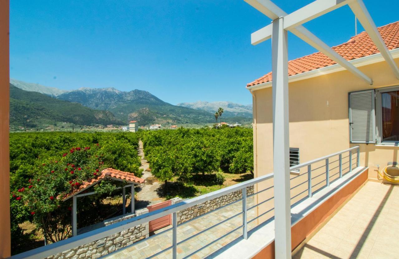 Villa Rodoula In Mystras Sparta Bagian luar foto